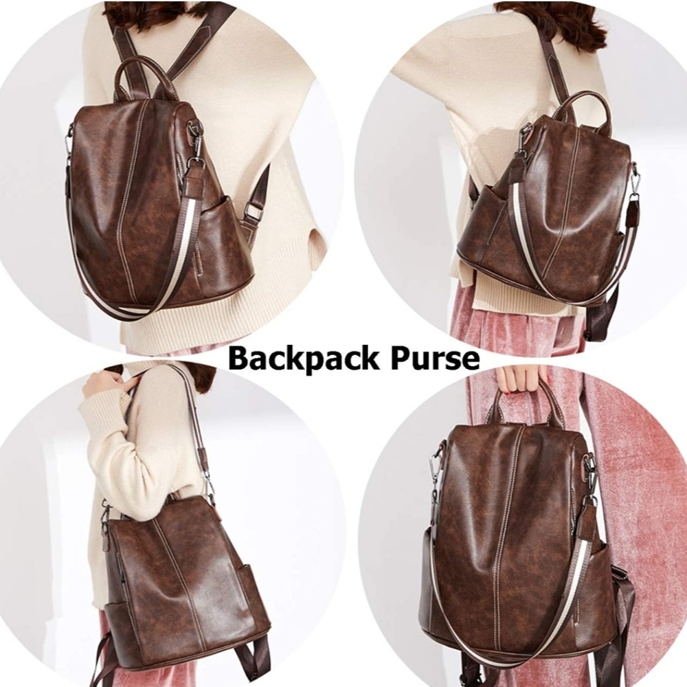 Brown Backpack Conversion Purse - image 6
